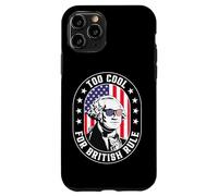 Troppo bello per il dominio britannico George Washington 4 luglio 1776 Custodia per iPhone 11 Pro