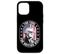 Troppo bello per il dominio britannico George Washington 4 luglio 1776 Custodia per iPhone 12/12 Pro