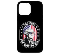 Troppo bello per il dominio britannico George Washington 4 luglio 1776 Custodia per iPhone 13 Pro Max