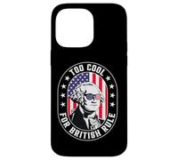 Troppo bello per il dominio britannico George Washington 4 luglio 1776 Custodia per iPhone 14 Pro Max