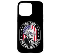 Troppo bello per il dominio britannico George Washington 4 luglio 1776 Custodia per iPhone 15 Pro Max