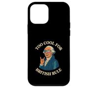 Troppo bello per il dominio britannico George Washington con occhiali da sole Custodia per iPhone 12 mini