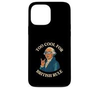 Troppo bello per il dominio britannico George Washington con occhiali da sole Custodia per iPhone 13 Pro Max