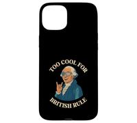 Troppo bello per il dominio britannico George Washington con occhiali da sole Custodia per iPhone 15 Plus