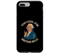 Troppo bello per il dominio britannico George Washington con occhiali da sole Custodia per iPhone 7 Plus/8 Plus