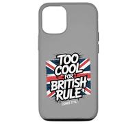 Troppo bello per il dominio britannico - Umorismo patriottico amante della libertà Custodia per iPhone 12/12 Pro