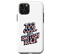 Troppo bello per il dominio britannico - Umorismo patriottico della storia americana Custodia per iPhone 11 Pro