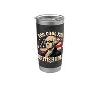 Troppo bello per il meme patriottico del dominio britannico Bicchiere termico in acciaio inox doppia parete