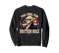 Troppo Bello per Il Meme Patriottico del dominio Britannico Felpa