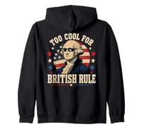 Troppo Bello per Il Meme Patriottico del dominio Britannico Felpa con Cappuccio