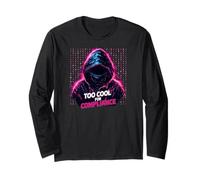 Troppo bello per la sicurezza informatica degli hacker di conformità Maglia a Manica