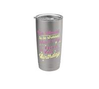 Troppo benedetto per essere stressato 22 ° compleanno che gira 22 Anni Bicchiere termico in acciaio inox doppia parete