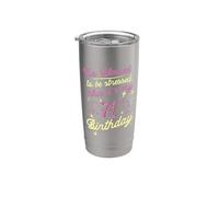 Troppo benedetto per essere stressato 71 ° compleanno che gira 71 Anni Bicchiere termico in acciaio inox doppia parete