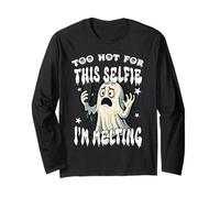 Troppo Caldo per Questo Selfie STO sciogliendo Il Fantasma Si scioglie Quando la Foto Maglia a Manica