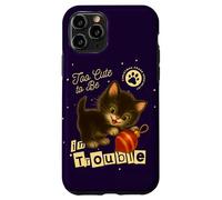 Troppo carino per essere nei guai - Simpatico gatto lillte Custodia per iPhone 11 Pro