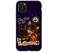 Troppo carino per essere nei guai - Simpatico gatto lillte Custodia per iPhone 11 Pro Max