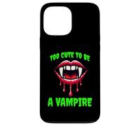 Troppo carino per essere un vampiro Custodia per iPhone 13 Pro Max