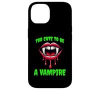 Troppo carino per essere un vampiro Custodia per iPhone 14