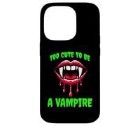 Troppo carino per essere un vampiro Custodia per iPhone 14 Pro