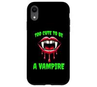 Troppo carino per essere un vampiro Custodia per iPhone XR