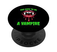 Troppo carino per essere un vampiro PopSockets PopGrip Adesivo