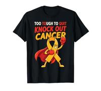 Troppo Difficile Smettere di buttare Fuori Il Cancro Nastro Boxing Fighter Maglietta