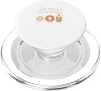 Troppo dolce per funzionare Kawaii Ciambella Boba e Mochi Food PopSockets PopGrip per MagSafe