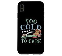 Troppo freddo da curare Inverno Neve Clima nevoso Stagione fredda Ghiaccio Custodia per iPhone XS Max