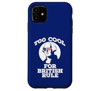TROPPO FREDDO PER LA REGOLA BRITANNICA 4 luglio George Washington Meme Custodia per iPhone 11