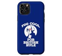 TROPPO FREDDO PER LA REGOLA BRITANNICA 4 luglio George Washington Meme Custodia per iPhone 11 Pro