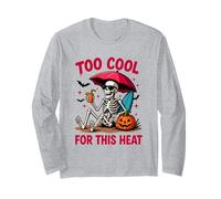 Troppo fresco per questo scheletro estivo caldo Maglia a Manica
