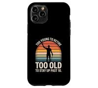 Troppo giovane per andare in pensione troppo vecchio per stare su oltre 10 retrò Custodia per iPhone 11 Pro