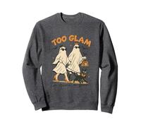 Troppo Glam per Dare Uno Stile Boo Halloween Felpa