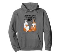 Troppo Glam To Give A Boo Halloween Fun Felpa con Cappuccio