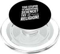 Troppo stupido per capire la scienza? Prova la religione! PopSockets PopGrip per MagSafe