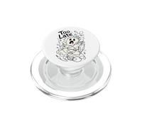 Troppo tardi fantasma in preda al panico catturato in fili PopSockets PopGrip per MagSafe