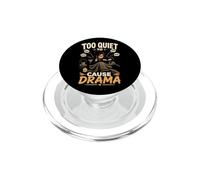 Troppo Tranquillo per il Drama Amante dei Libri PopSockets PopGrip per MagSafe