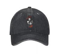 Troppo Vecchio per Il Rock 'n' Roll! Troppo per Morire! Rock And Roll, Cappello in Denim con Stampa Classica Cappellino da Baseball per Tutte Le Stagioni