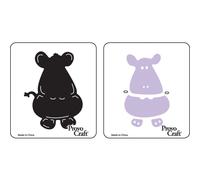Troqueles de 2 pasos Cuttlekids de PROVO CRAFT Hipop tamo