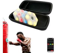 Troqullium Kit di Allenamento Leggero for l'agilità Sportiva, for Migliorare i riflessi e i Tempi di Reazione, connettività App, for Basket, Fitness, Calcio, Boxe