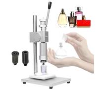 Troqullium Tappatrice Manuale for profumi, sigillatrice for fiale con crimpatrice Portatile, Altezza Regolabile, for flaconi di Profumo, flaconi di Oli Essenziali, flaconi Spray(18mm)