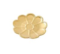TROSIQUANJIA Galvanotecnica creativa piastra modello ceramica personalizzata puntelli di stoccaggio piastra di visualizzazione placca-galvanica oro