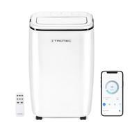 TROTEC Climatizzatore mobile PAC 3501 S WiFi - 3 in 1 Raffreddamento, Ventilazione, Deumidificazione - 3,5 kW, 12.000 BTU/h, 3 livelli di ventilazione, telecomando, timer, modalità notturna