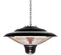TROTEC Design riscaldatore radiante IR 1500 SC 1.500 W patio riscaldatore radiante a infrarossi 3 impostazioni di calore
