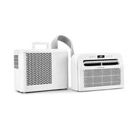 TROTEC PAC C 1500 S - Condizionatore portatile da campeggio 3 in 1 con raffreddamento, ventilazione e deumidificazione, 1500 W, serbatoio da 4,4 litri, ideale per tende, roulotte e attività all'aperto