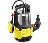 TROTEC POMPA sommersa TWP 11000 ES - Pompa per acque sporche - Portata 20000 l/h, Potenza 1.100 Watt, Profondità massima di immersione 7 m, Protezione da funzionamento a secco, IPX8