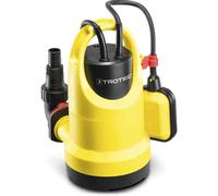 TROTEC Pompa sommersa TWP 4006 E - Pompa per acque Chiare - Portata 7300 l/h, pr
