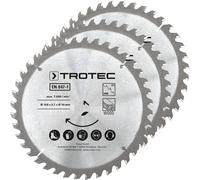 Trotec Set di lame per sega circolare in legno Ø 150 mm (40 denti), 3 pezzi