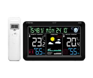 Trotec Stazione meteorologica digitale wireless e monitor climatico con sensore esterno BZ29OS