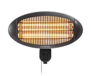 TROTEC Stufetta a raggi infrarossi IR 2000 S Stufa (2.000 Watt) faretto riscaldante al quarzo, ideale per terrazze